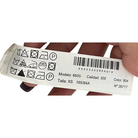 Massimo Dutti Womens Asymmetric Dress XS Pearl Gray Special Edition 6605/300 NWT - Picture 13 of 16